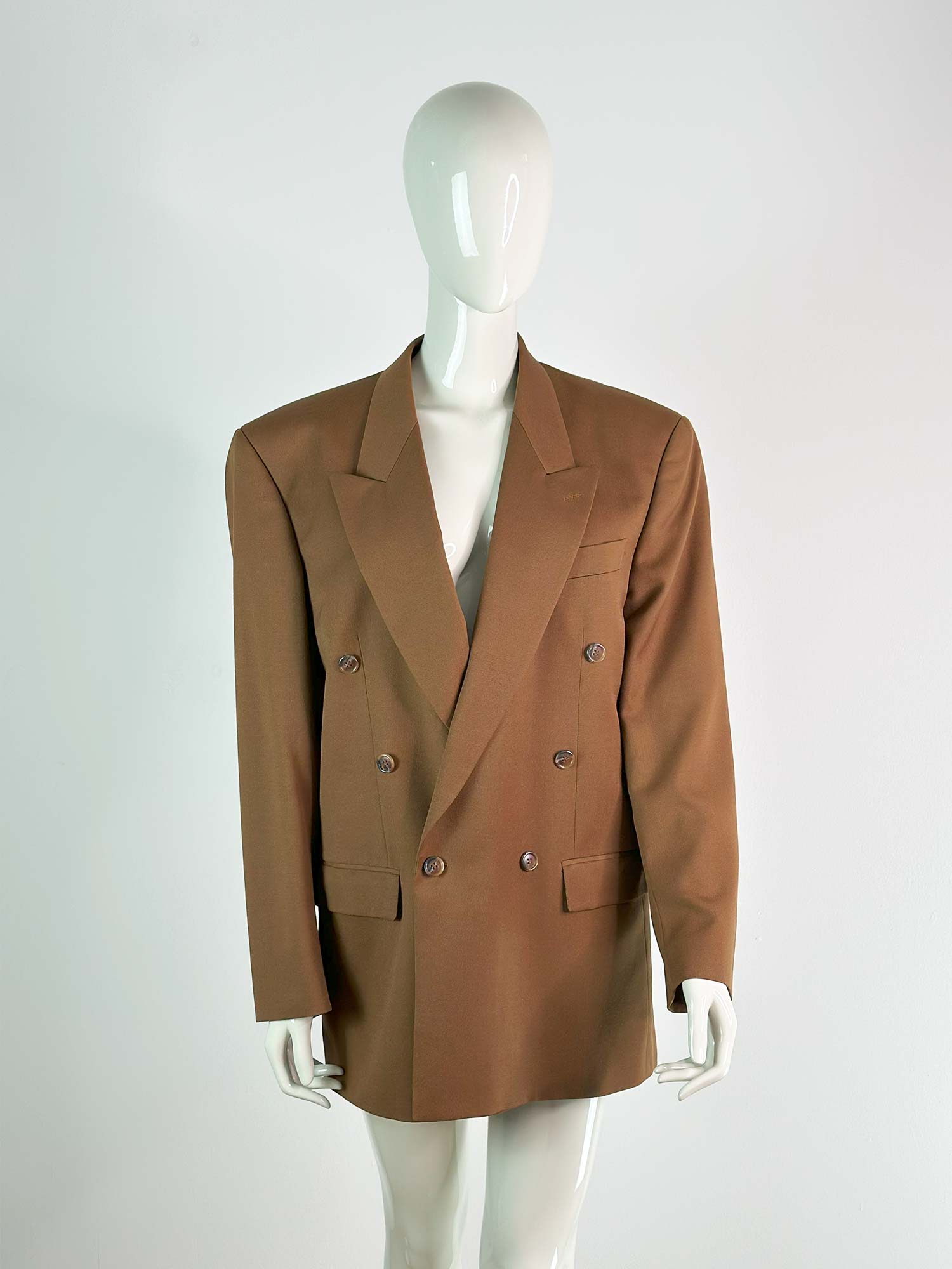 OVERSIZED BLAZER BRAUN
