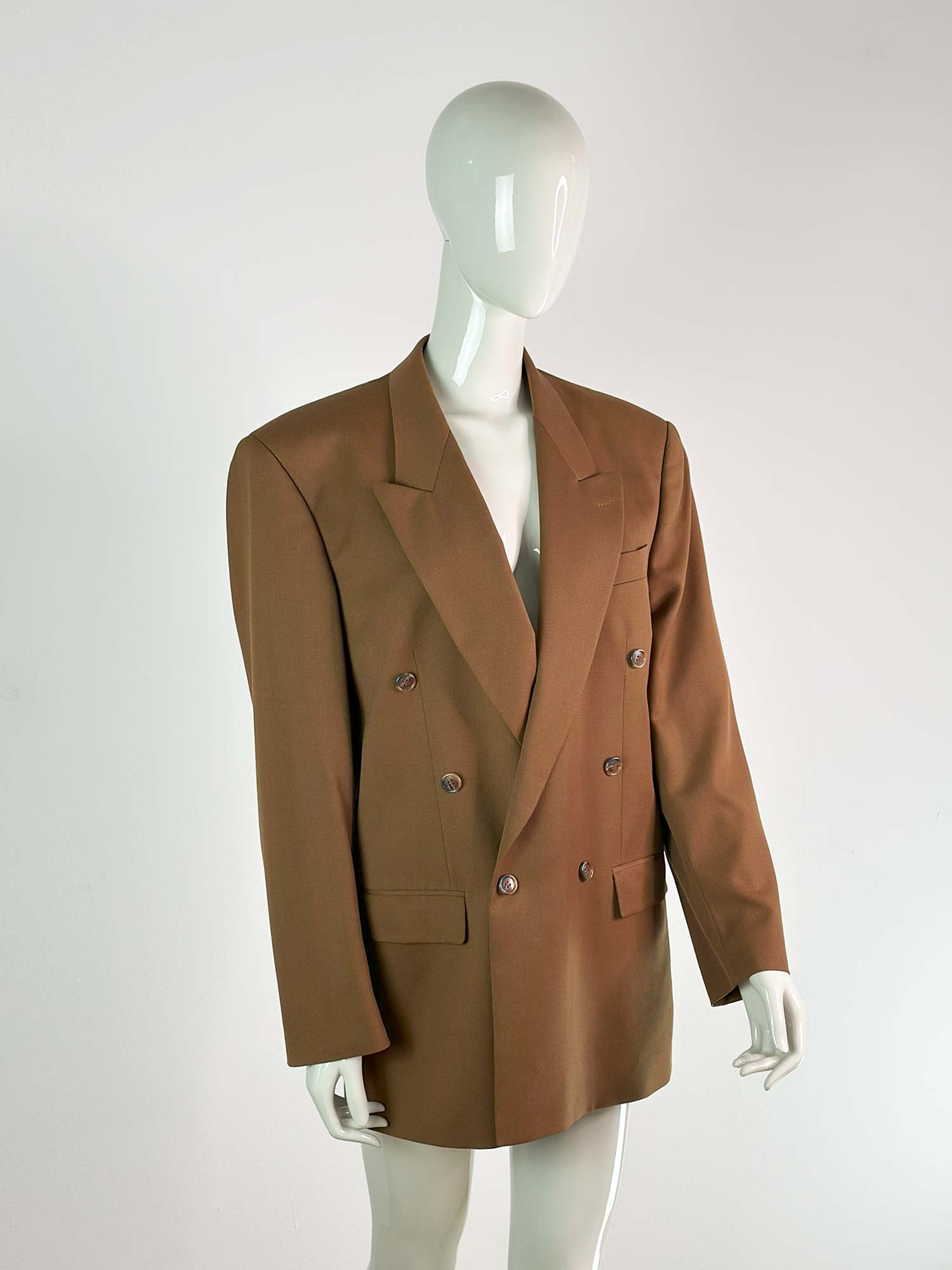 OVERSIZED BLAZER BRAUN