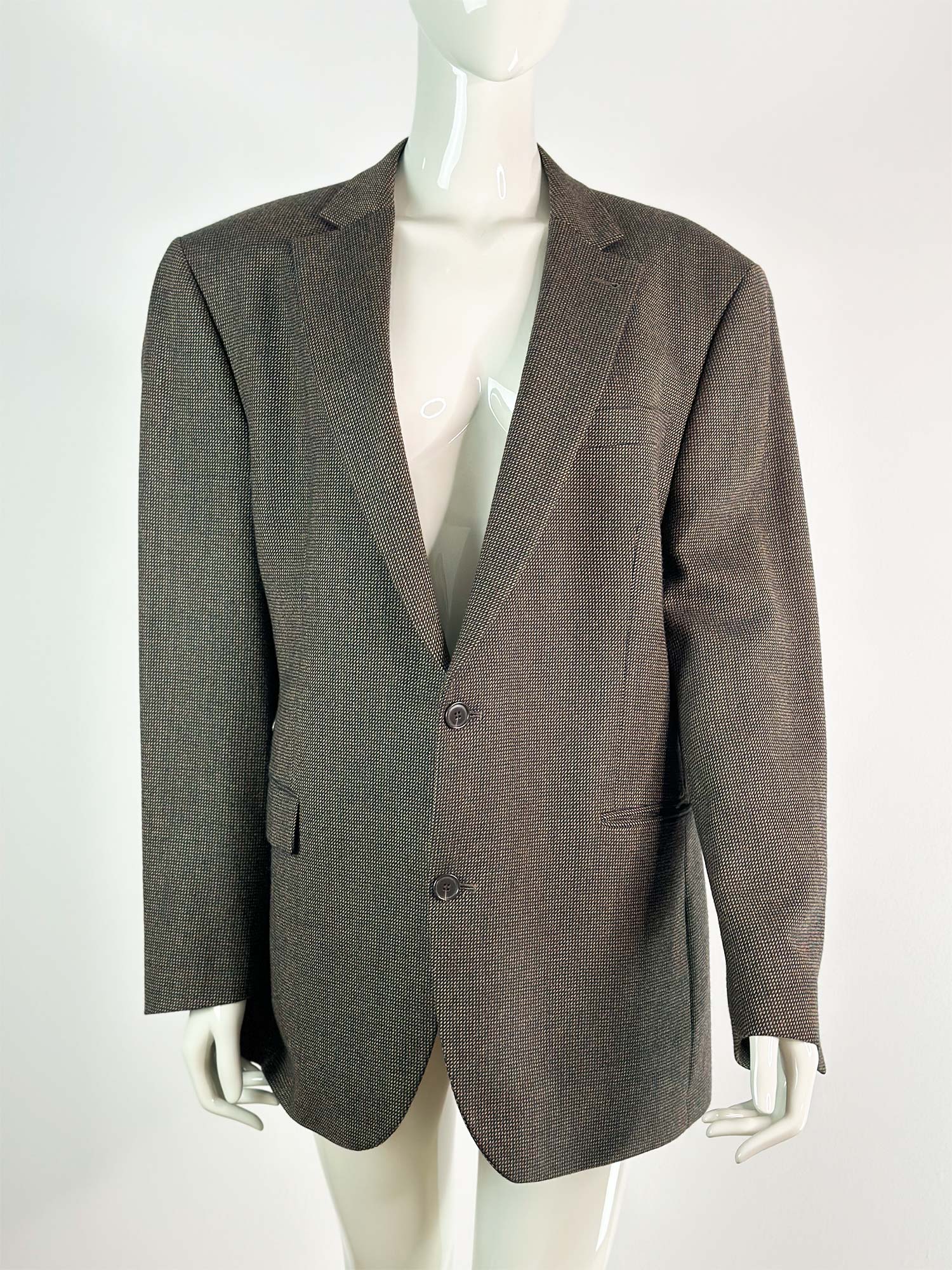 OVERSIZED BLAZER BRAUN FEIN KARIERT