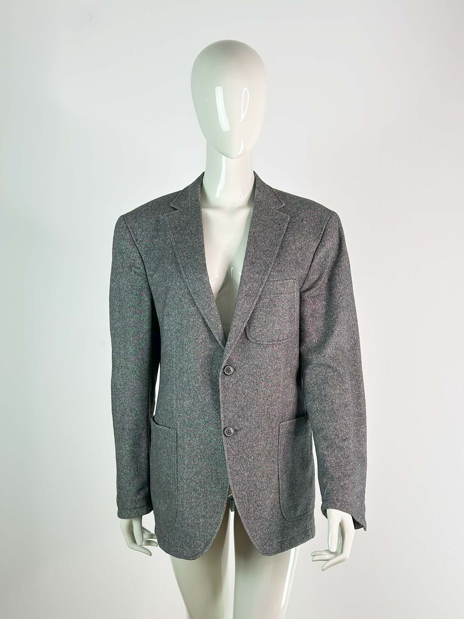 OVERSIZED BLAZER GRAU