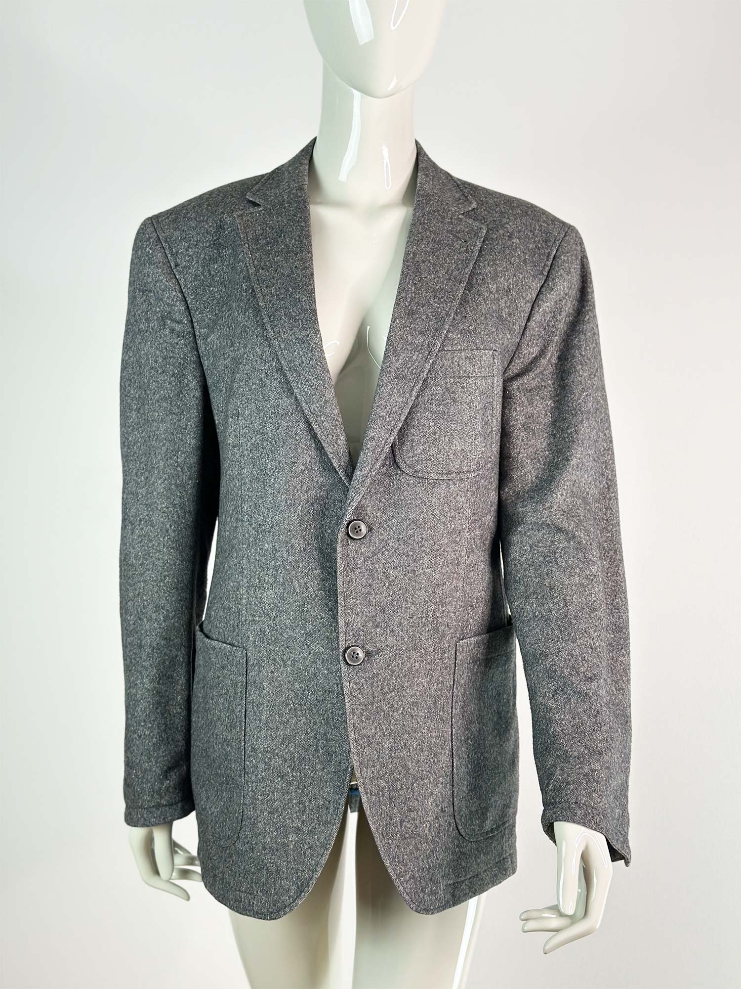 OVERSIZED BLAZER GRAU