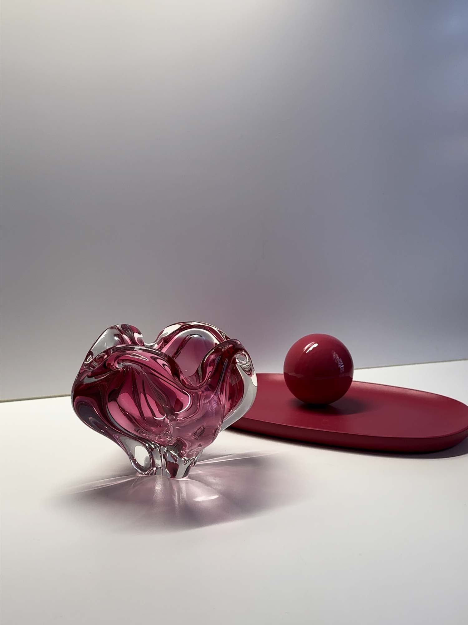 MURANO VASE PINK