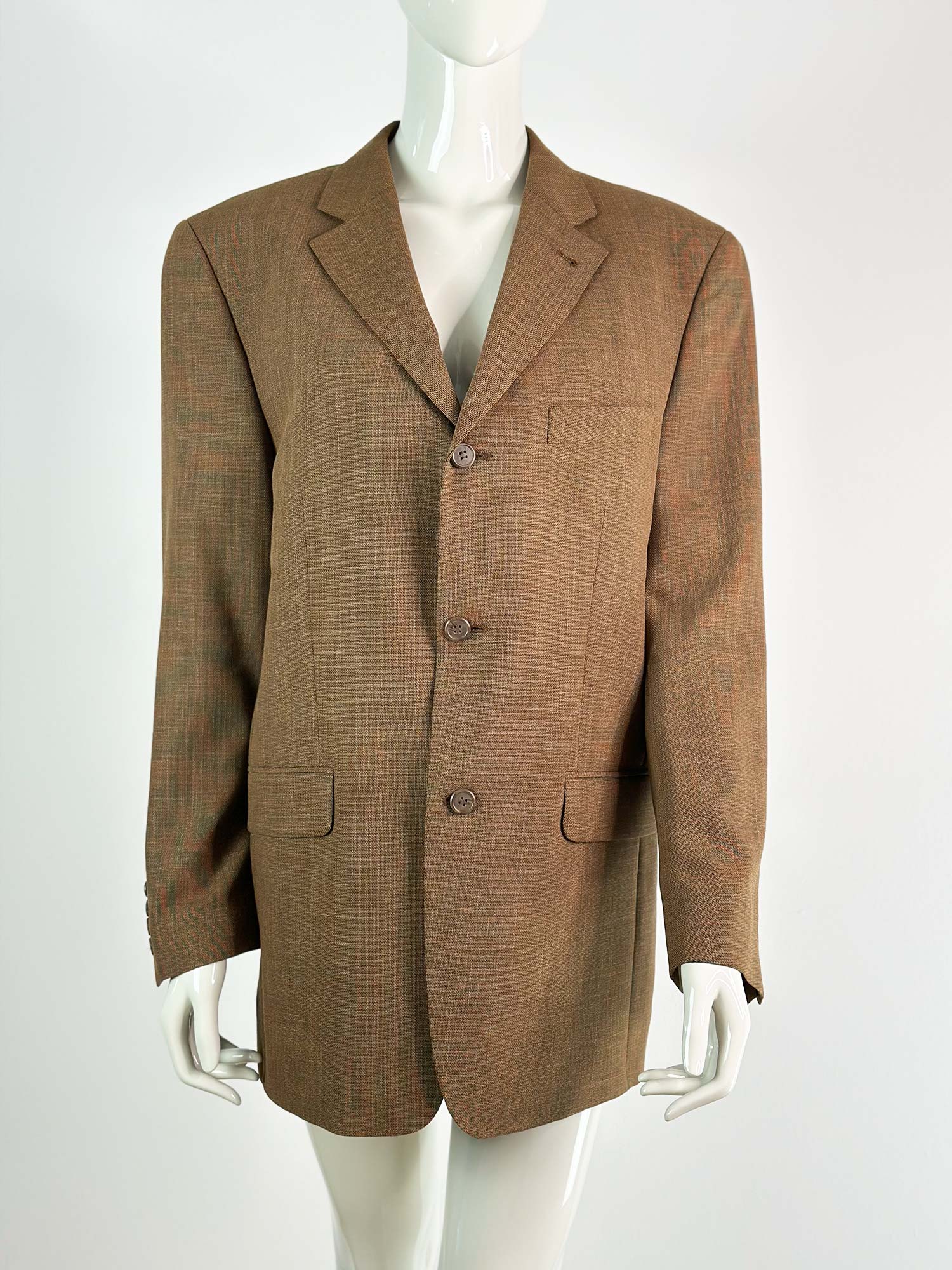 OVERSIZED BLAZER BRAUN