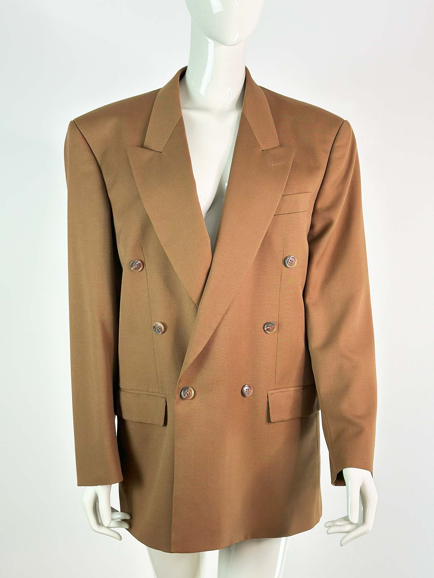 OVERSIZED BLAZER  BRAUN