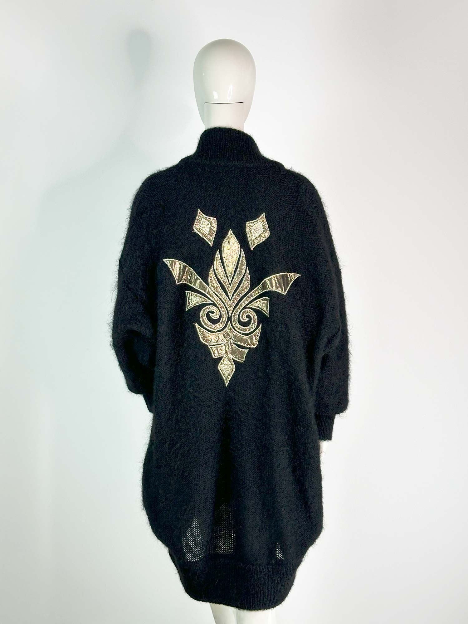 CARDIGAN SCHWARZ / GOLD