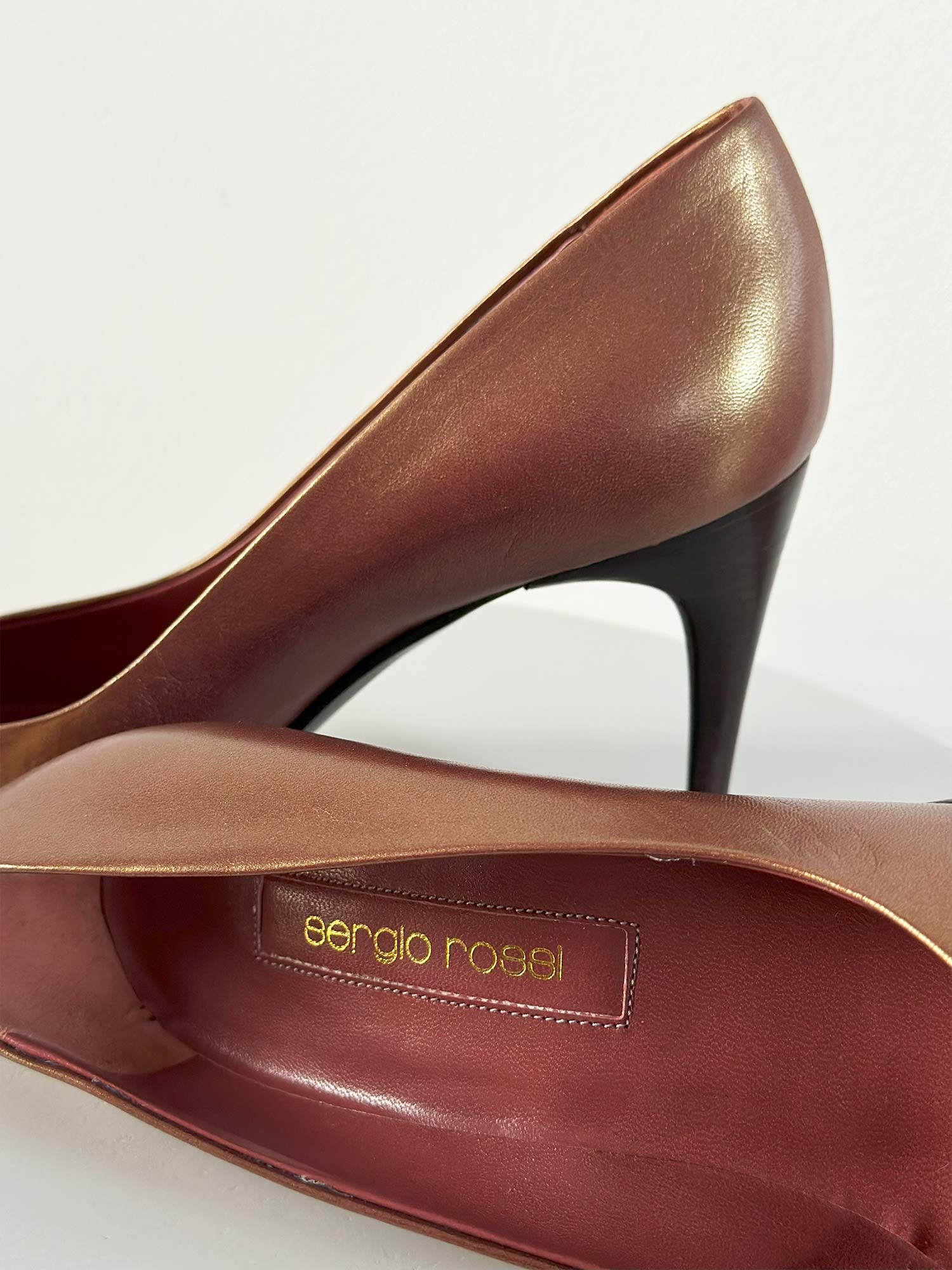 VINTAGE PUMPS SERGIO ROSSI  ITALY